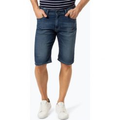 Pepe Jeans - Męskie spodenki jeansowe – Cage, niebieski. Niebieskie spodenki i szorty męskie Pepe Jeans, s, bez wzorów, z jeansu. Za 249,95 zł.