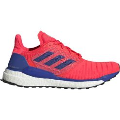 Buty adidas SolarBoost W Niebiesko-Koralowe. Pomarańczowe buty sportowe damskie Adidas, bez wzorów, z gumy, biznesowe, do biegania, techfit (adidas). Za 499,99 zł.