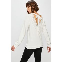 Only - Bluza. Czarne bluzy damskie ONLY, s, z nadrukiem, z bawełny, bez rękawów, bez kaptura. W wyprzedaży za 59,90 zł.