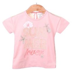 Primigi T-Shirt Dziewczęcy 74 Różowy. Różowe bluzki dziewczęce marki Primigi. W wyprzedaży za 69,00 zł.
