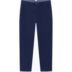 Spodnie "Kelia" w kolorze granatowym. Niebieskie spodnie męskie American Vintage, na co dzień, m, w paski, z bawełny. W wyprzedaży za 219,95 zł.