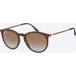 Ray-Ban - Okulary. Pomarańczowe okulary przeciwsłoneczne damskie marki Ray-Ban, okrągłe. Za 629,90 zł.
