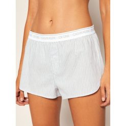 Szorty piżamowe Calvin Klein Underwear Sleep 000QS6437E. Szare piżamy damskie Calvin Klein Underwear, xs, bez wzorów, bez rękawów. W wyprzedaży za 119,00 zł.