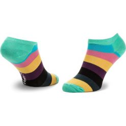 Skarpety Niskie Unisex HAPPY SOCKS - KEH01-6001 Kolorowy. Szare skarpetki damskie marki Happy Socks, bez wzorów, z elastanu. Za 39,90 zł.