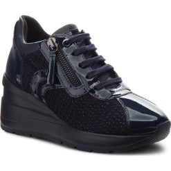 Sneakersy GEOX - D Zosma A D848LA 0ASHH C4002 Navy. Niebieskie sneakersy damskie Geox, z materiału. Za 559,00 zł.