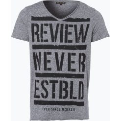 T-shirty męskie z nadrukiem: Review – T-shirt męski, czarny