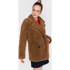 Tommy Hilfiger Bonnie Teddy Płaszcz Brązowy. Pomarańczowe kurtki damskie TOMMY HILFIGER, l, bez wzorów, z poliesteru. Za 1722,95 zł.