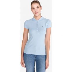 Tommy Hilfiger New Chiara Polo Koszulka Niebieski. Niebieskie koszulki damskie TOMMY HILFIGER, s, bez wzorów, z elastanu, bez rękawów. Za 290,95 zł.