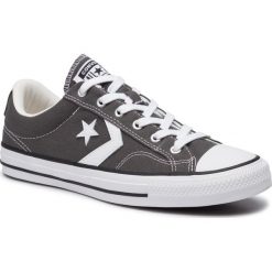 Trampki CONVERSE - Star Player Ox 165462C Carbon Grey/White/Black. Szare trampki męskie Converse, z gumy, retro. W wyprzedaży za 199,00 zł.