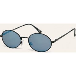 Vans - Okulary. Niebieskie okulary przeciwsłoneczne damskie Vans. W wyprzedaży za 69,90 zł.