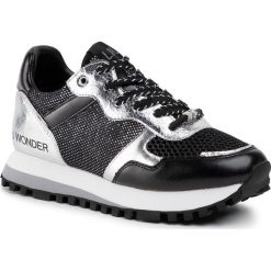Sneakersy LIU JO - Wonder 2.0 BXX063 TX103 Black 22222. Szare półbuty damskie Liu Jo, ze skóry ekologicznej. Za 519,00 zł.