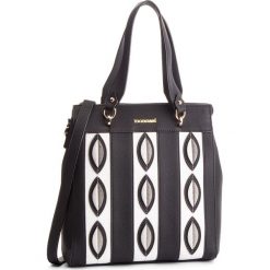 Torebka MONNARI - BAG2340-020 Black With White. Czarne torebki klasyczne damskie Monnari, bez wzorów, ze skóry ekologicznej, eleganckie, bez dodatków. W wyprzedaży za 139,00 zł.