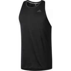 Adidas Koszulka męska Response Singlet czarna r. XL. Czarne t-shirty męskie marki Adidas, m. Za 109,36 zł.