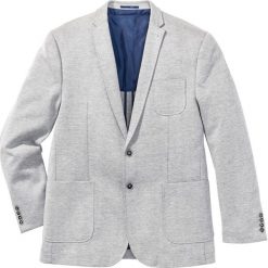 Marynarki męskie: Marynarka z dżerseju Regular Fit bonprix jasnoszary melanż