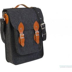 Torby na ramię męskie: Filcowa torba na laptop personalizowa – grawer