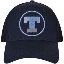 Trussardi Mężczyzn czapka Logo naszywki z kulką Base. Pomarańczowe czapki męskie Trussardi, z aplikacjami. W wyprzedaży za 166,00 zł.