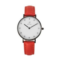 Zegarek JP Gatsby Zegarek damski Aurora Black White / Red JPG5008 uniwersalny. Czerwone zegarki damskie JP Gatsby. Za 323,10 zł.