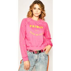 Bluza PLNY LALA Friday Made Me 4. Różowe bluzy damskie PLNY LALA, l, bez wzorów, z bawełny, bez rękawów, bez kaptura. Za 269,00 zł.