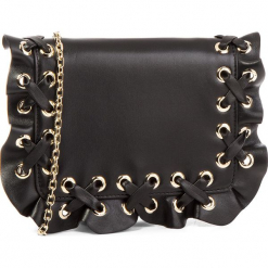Torebka RED VALENTINO - QQ2P0A25 Nero 0NO. Czarne torebki klasyczne damskie Red Valentino, bez wzorów, ze skóry, eleganckie, bez dodatków. W wyprzedaży za 909,00 zł.