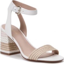 Espadryle ALDO - Gweilian 59148755 19. Białe espadryle damskie ALDO, bez wzorów, ze skóry ekologicznej, bez obcasa, na obcasie. W wyprzedaży za 269,00 zł.