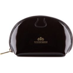 Kosmetyczka 25-3-005-1. Czarne kosmetyczki damskie Wittchen, bez wzorów, retro. Za 239,00 zł.