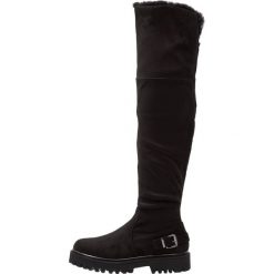 Even&Odd Muszkieterki black. Czarne kozaki damskie Even&Odd, z materiału. Za 249,00 zł.