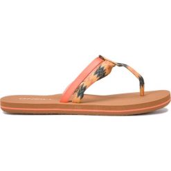 O'Neill Venice Ditsy Japonki Brązowy. Pomarańczowe klapki damskie O'Neill, w paski, z materiału, bez obcasa. Za 163,95 zł.