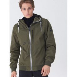 Kurtka z kapturem basic - Khaki. Brązowe kurtki męskie House, s, bez wzorów, z kapturem. Za 169,99 zł.