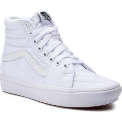 Sneakersy VANS - Comfycush Sk8-Hi VN0A3WMBVNG1 (Classic) True White/True. Białe półbuty damskie Vans, z gumy. W wyprzedaży za 299,00 zł.