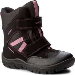 Kozaki dziewczęce: Śniegowce GEOX – J Clady G. B Wpf A J745NA 05011 C0922 D Black/Fuchsia