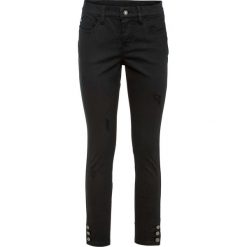 Dżinsy SKINNY bonprix czarny. Czarne jeansy damskie bonprix. Za 109,99 zł.