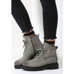 Ciemnoszare Traperki Feel A Whole Lot Better. Szare buty zimowe damskie vices. Za 109,99 zł.