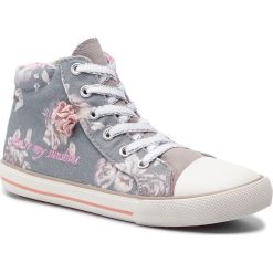 Trampki S.OLIVER - 5-45201-22 Grey Flower 204. Szare trampki dziewczęce S.Oliver, bez wzorów, z gumy, bez zapięcia. W wyprzedaży za 109,00 zł.