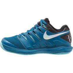 Nike Performance AIR ZOOM VAPOR X HC Obuwie multicourt green abyss/multicolor/bleach. Niebieskie buty do tenisa męskie marki Nike Performance, z gumy. Za 399,00 zł.