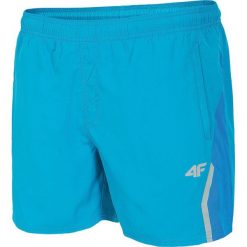 Męskie szorty sportowe z krótszymi nogawkami 4F. Niebieskie spodenki sportowe męskie marki Astratex, ze skóry, sportowe. Za 88,99 zł.