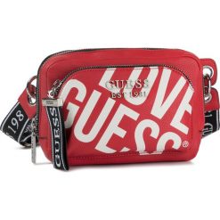 Saszetka nerka GUESS - Haidee (GL) Mini HWGL75 86800 RED. Czerwone nerki damskie Guess, z aplikacjami, ze skóry ekologicznej, młodzieżowe, bez dodatków. Za 459,00 zł.