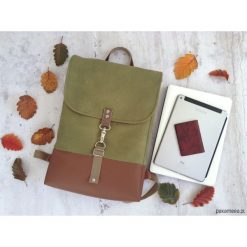 Plecak UNISEX. Plecaki męskie Pakamera, bez wzorów, ze skóry. Za 215,00 zł.