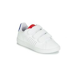 Buty Dziecko Le Coq Sportif COURTSET PS. Białe trampki dziewczęce le coq sportif, bez wzorów, bez zapięcia. Za 219,00 zł.