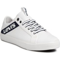 Tenisówki LEVI'S - 38107-0059-51 Regular White. Białe półbuty męskie Levi's®, na co dzień, bez wzorów, z gumy, bez zapięcia. Za 259,00 zł.