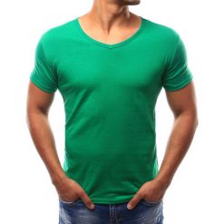 T-shirty męskie: T-shirt męski zielony (rx2581)