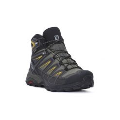 Buty Salomon X ULTRA 3 MID GTX. Pomarańczowe buty trekkingowe męskie Salomon, bez zapięcia, trekkingowe. Za 671,44 zł.