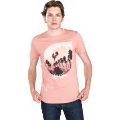 Jack & Jones Stuunt Koszulka Beżowy. Brązowe podkoszulki męskie Jack & Jones, xl, z haftami, z bawełny, bez kołnierzyka, krótkie. Za 57,95 zł.