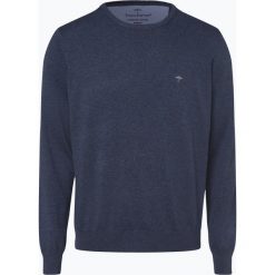 Fynch Hatton - Sweter męski, niebieski. Niebieskie swetry klasyczne męskie Fynch-Hatton, l, z dzianiny. Za 249,95 zł.