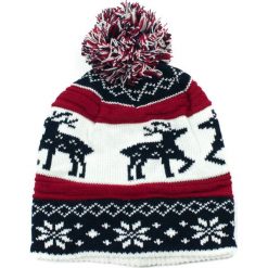 Czapka damska Skandynawska czerwona. Czerwone czapki zimowe damskie Art of Polo. Za 32,73 zł.