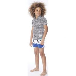 Dkny - Szorty kąpielowe dziecięce 164-176 cm. Czerwone spodenki chłopięce DKNY, bez wzorów, z poliesteru. Za 239,90 zł.