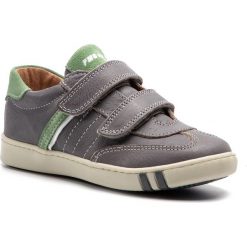 Sneakersy PRIMIGI - 3423222 S Pietra. Szare trampki chłopięce Primigi, bez wzorów, ze skóry, na rzepy. W wyprzedaży za 209,00 zł.