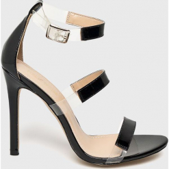 Public Desire - Szpilki HELIOS. Szare szpilki marki Public Desire, z materiału. Za 149,90 zł.