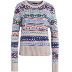 Swetry klasyczne damskie: Polo Ralph Lauren Sweter tan/multicolor