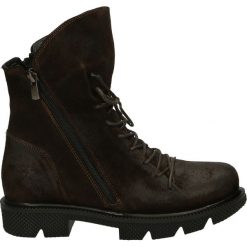 Botki - 5291485 TDM. Czarne botki damskie marki Venezia, ze skóry. Za 429,00 zł.