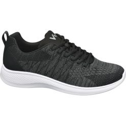 Sneakersy męskie Vty czarne. Czarne sneakersy męskie Vty, bez zapięcia. Za 119,90 zł.